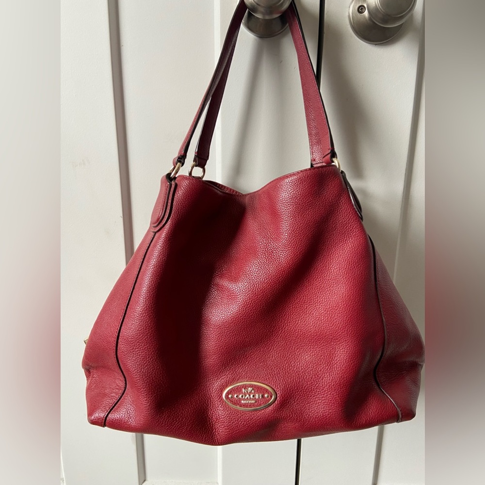 Red Coach Purse